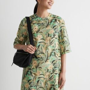 & Other Stories Floral Print Mini Dress